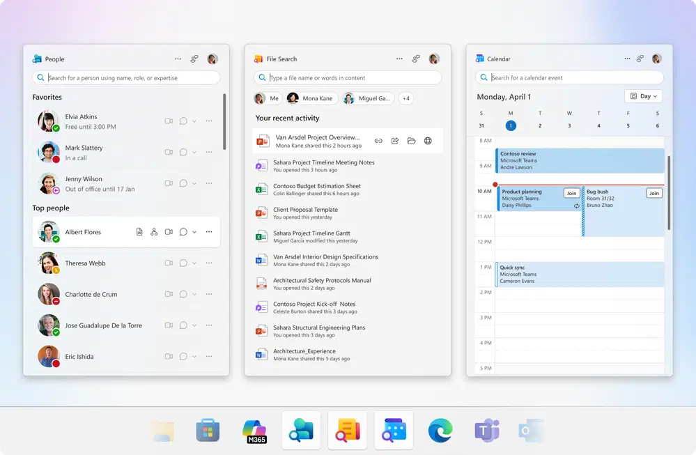 Microsoft 365 Companion apps for Windows 11